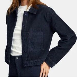 RVCA Dark Blue Denim Jacket
